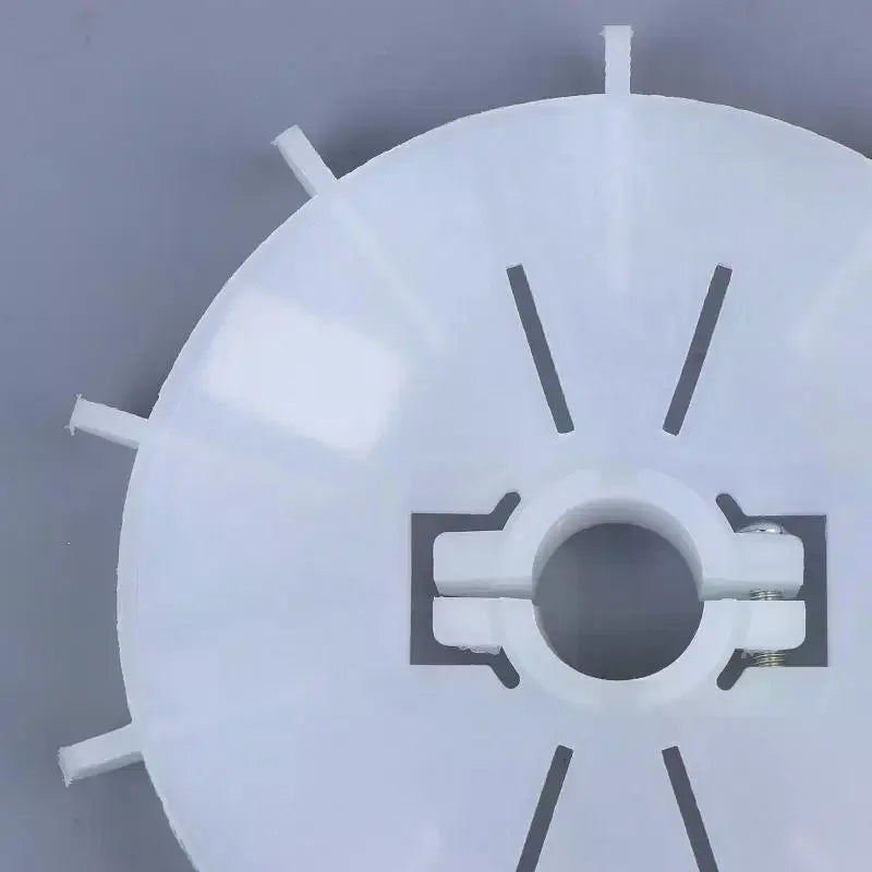 Motor Fan Blade Adjustable Motor Cooling Fan Impeller Motor Fan Vane High Temperature For Hydraulic Motor Accessories Zpaxo