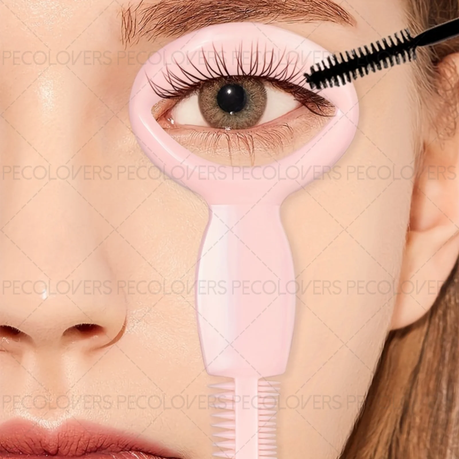 2PCS/Set Mascara Matching Eyelash Application Tool with Comb - Waterproof, Suitable for Creating Thick and Curled Eyelashes Zpaxo