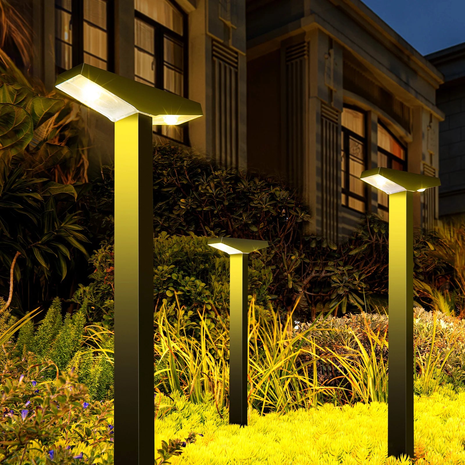 Solar LED Garden Lights Waterproof Outdoor Landscape Lighting Villa Zpaxo