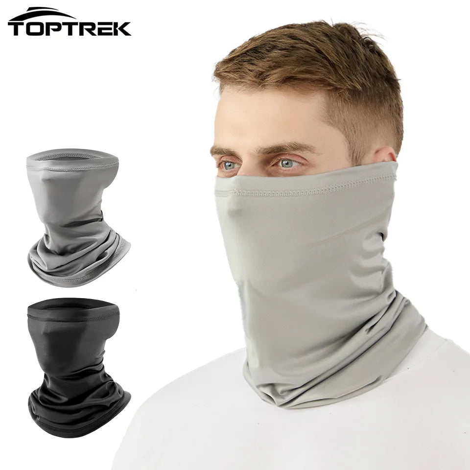 Summer Sun Mask Cycling Fishing Magic Face Scarf Neck Ice Silk Scarf Outdoor Anti-uv Sunscreen Breathable Mask Sports Headgear Zpaxo