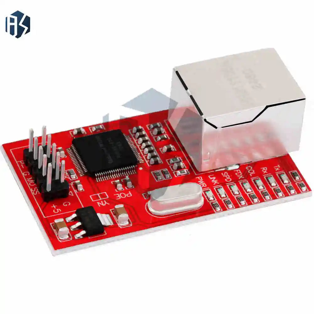 Mini W5100 LAN Ethernet Shield Network Board Module R3 W5100 3.3V 5v Compatible For Arduino Ethernet Mega 2560 Mega2560 Zpaxo