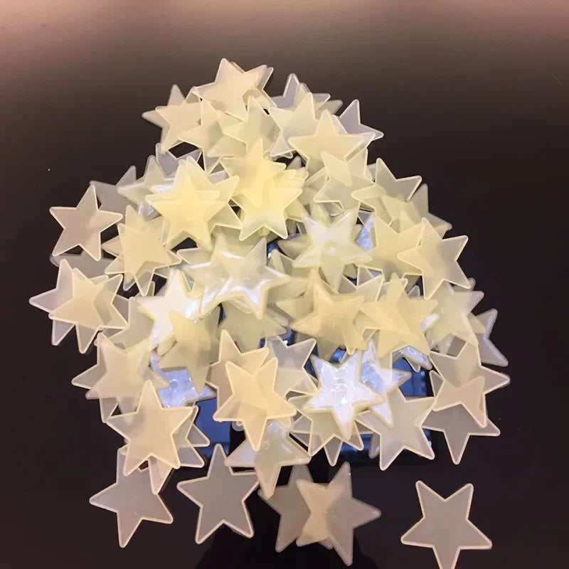 Bag Glow Dark Toys Luminous Star Stickers House Bedroom Decor
