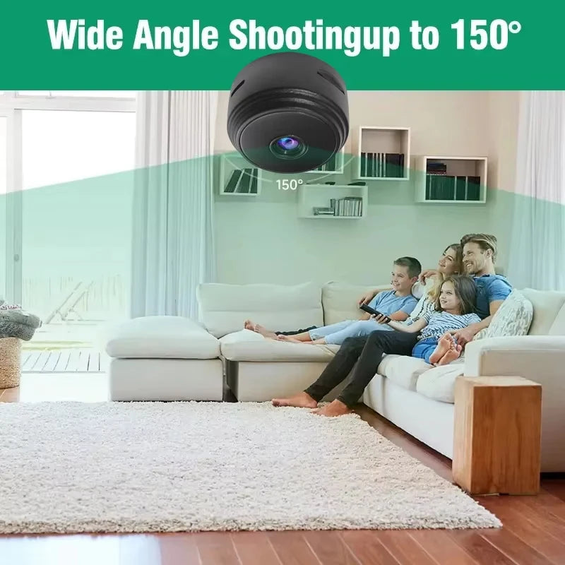 A9 Mini Camera HD Intelligent Home Security IP Wifi Monitor Mobile Zpaxo