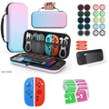 Storage Bag For Nintendo Switch Console Carrying Case For Switch OLED with 20 Games Cartridges Protective Hard Shell Storage Bag Zpaxo MULTI