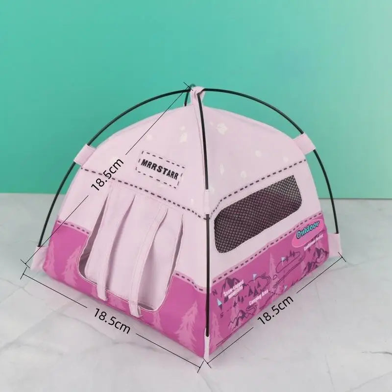 Simulated Miniature Outdoor Tent Photo Prop 1 12 Scale DIY Decor Zpaxo