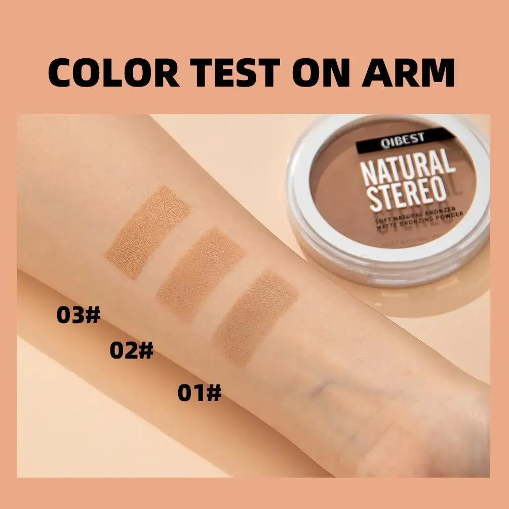 Matte Contouring Powder Nose Side Shadow Powder Face Highlighter Bronzers Contour Makeup Palette Illuminator Make-up Cosmetics Zpaxo