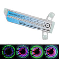 Bike Wheel Light Waterproof Bicycle Spoke Light Safety Tire Light 30 Different Patterns Change Without Battery Bike Accessories Zpaxo KM-Color