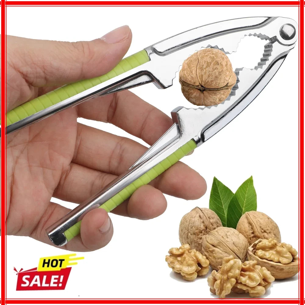 Stainless Steel Nut Cracker & Shell Opener – Multi-Function Tool Nut Cracker Tool Zpaxo