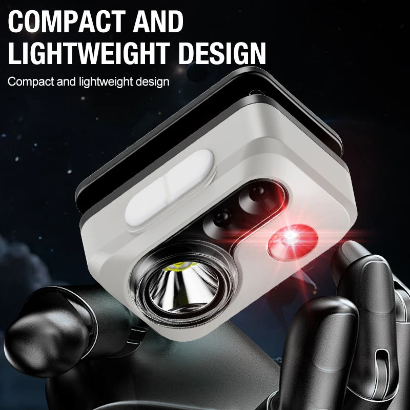 Hiking Patrol Portable Intelligent Sensing Spotlight Long-range