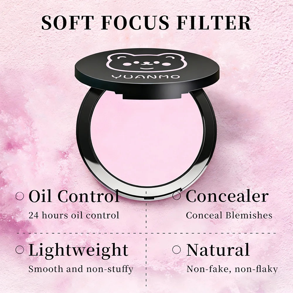 3-Color Setting Powder - Oil Control Loose Powder (Natural Beige/Lavender/Transparent), Long-Lasting Matte Finish Zpaxo