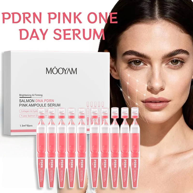 PDRN Salmon Pink Face Serum – Hydrating & Repairing Essence Face Serum Essence Zpaxo