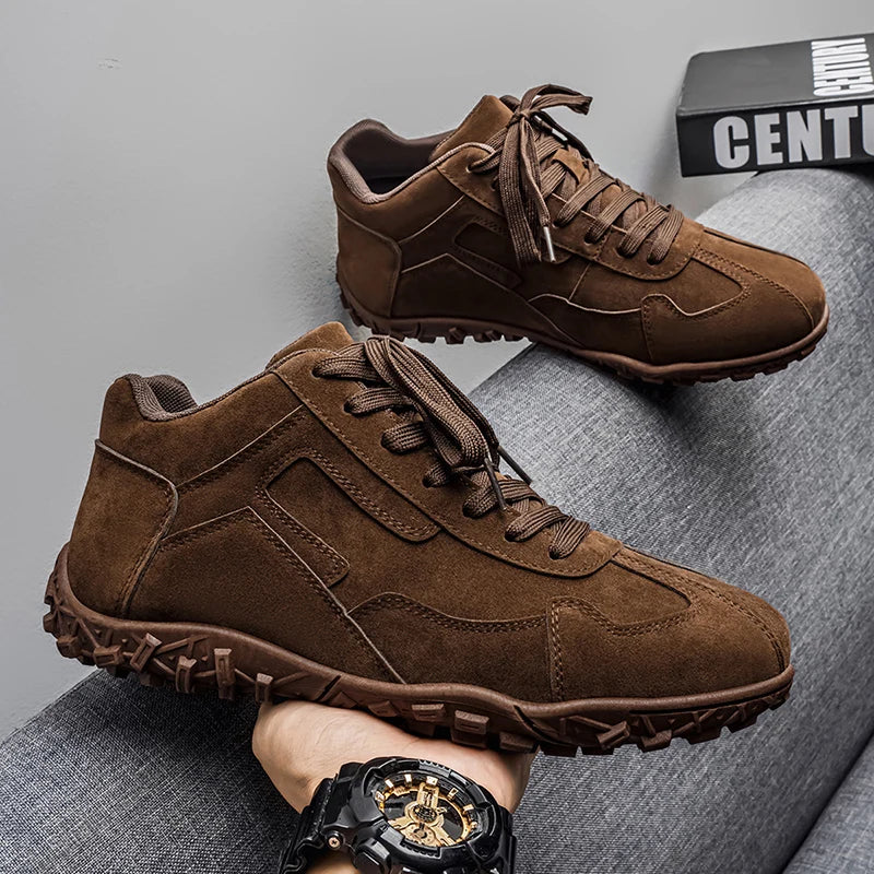 Men's Shoes Casual Sneakers Luxury Trainers Breathable Race Running