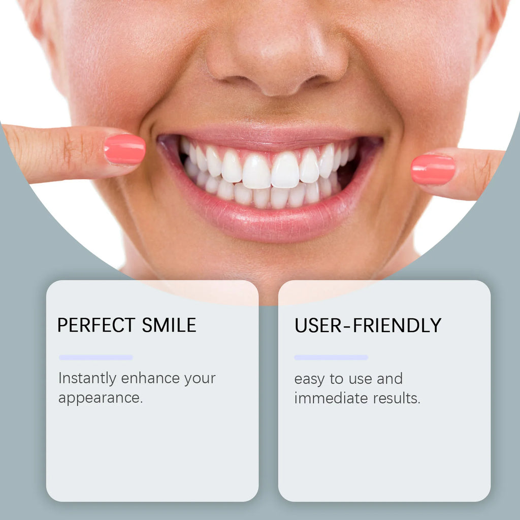 Soft Silicone Temporary Tooth Veneers Smile Correction Kit Temporary Tooth Veneers Zpaxo