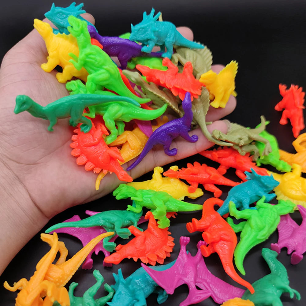 10/20/50Pcs Dinosaur Toys for Kids Realistic Dinosaur Figures Birthday Christmas Gifts Party Favors Random Style Zpaxo