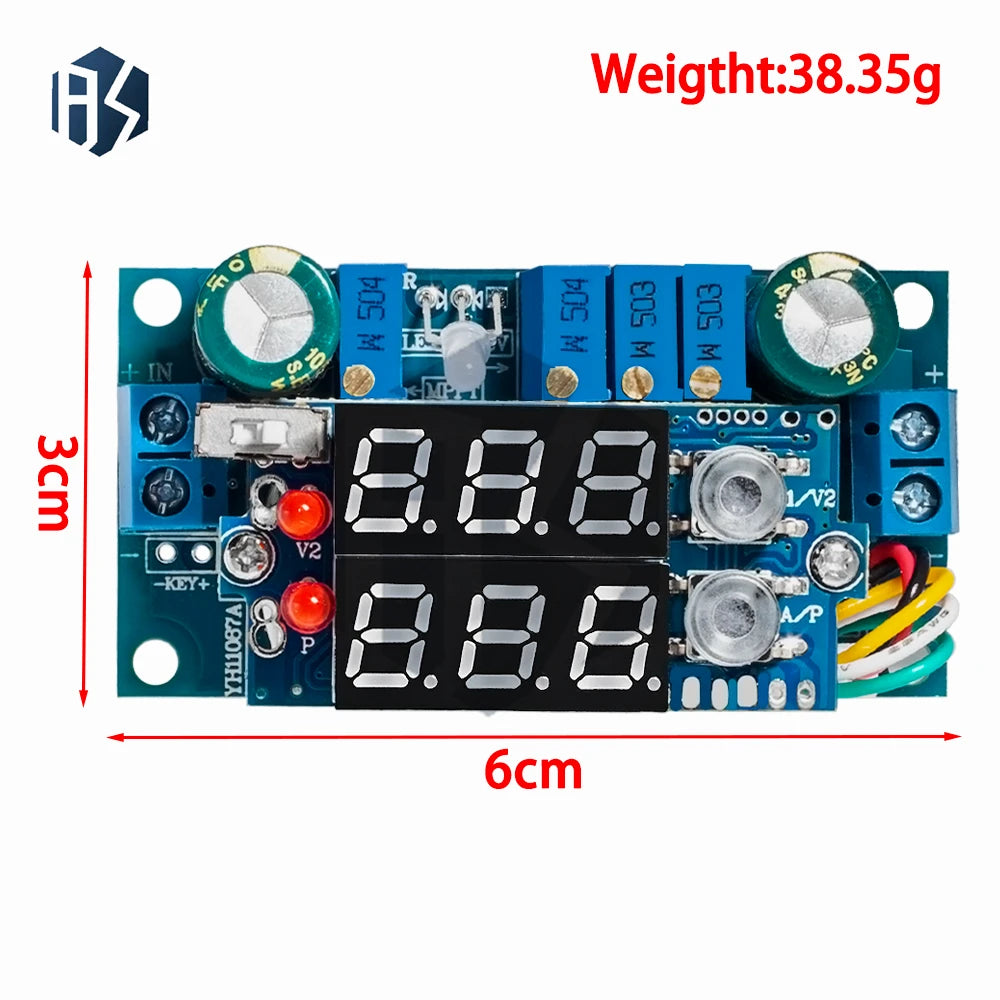 5A DC-DC Step-Down MPPT Solar Controller: Digital Display Module for Constant Voltage/Current Lithium Battery Charging Zpaxo