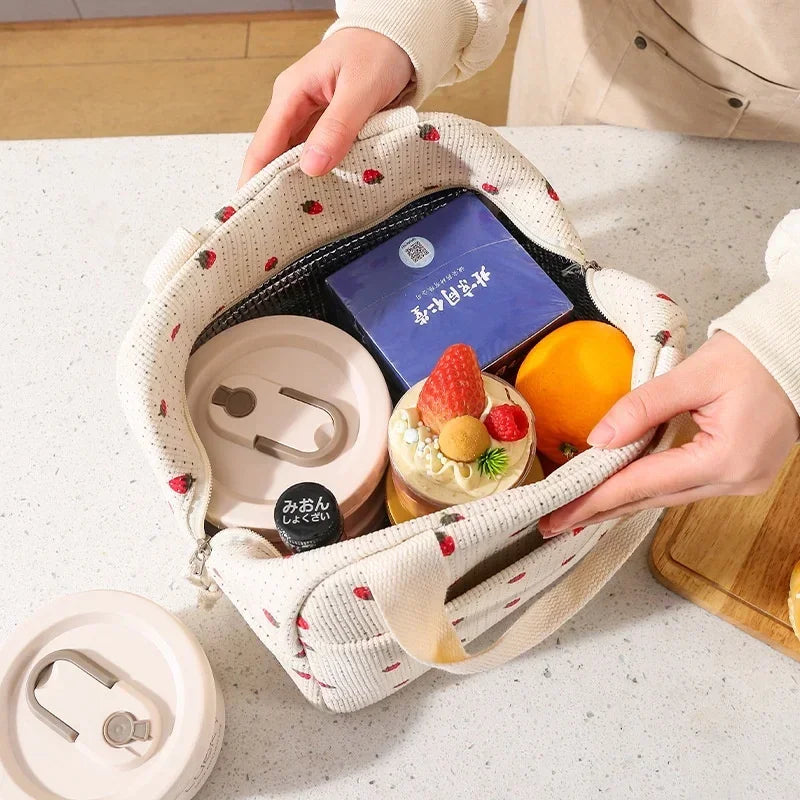 Hot Lunch Bag for Women Girls Men,Cute Women Lunch Bags,Soft Leakproof Large Lunch Bag for Work,Picnic or Travel FoodPouch Zpaxo