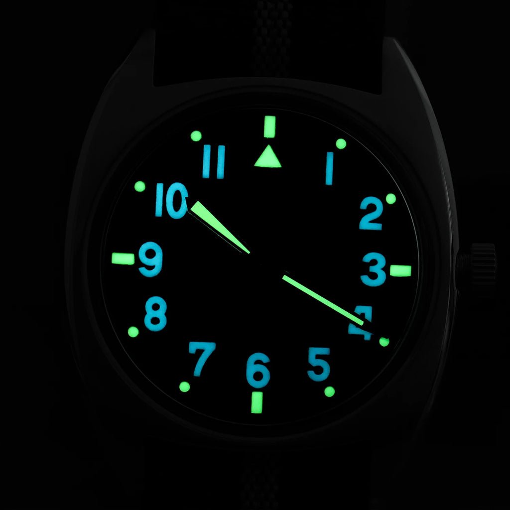 Militado ML17 Watch Miyota Super 2035/ GL12 Quartz Movement Watch C3 And BGW9 Luminova 100m Waterproof Stainless Steel Watches Zpaxo