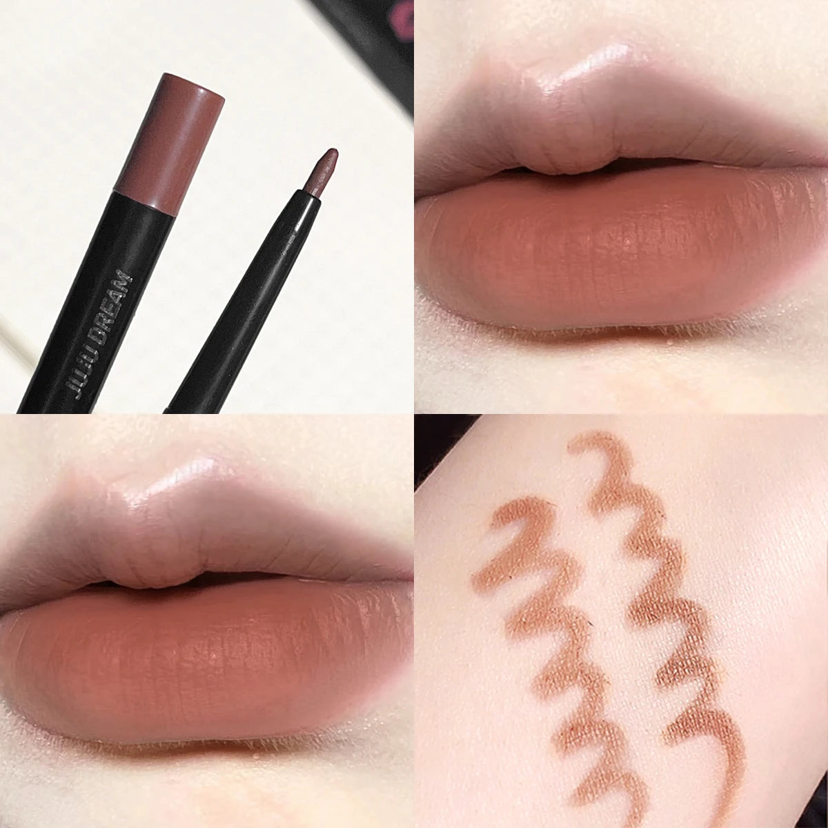 JUJU Dream Lip Liner Defines Lips Matte Smudge-proof Finish Available Zpaxo 01