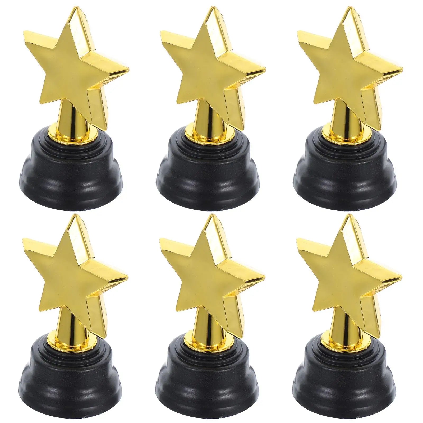 Mini Gold Star Trophies Party Favors Game Prizes Kindergarten