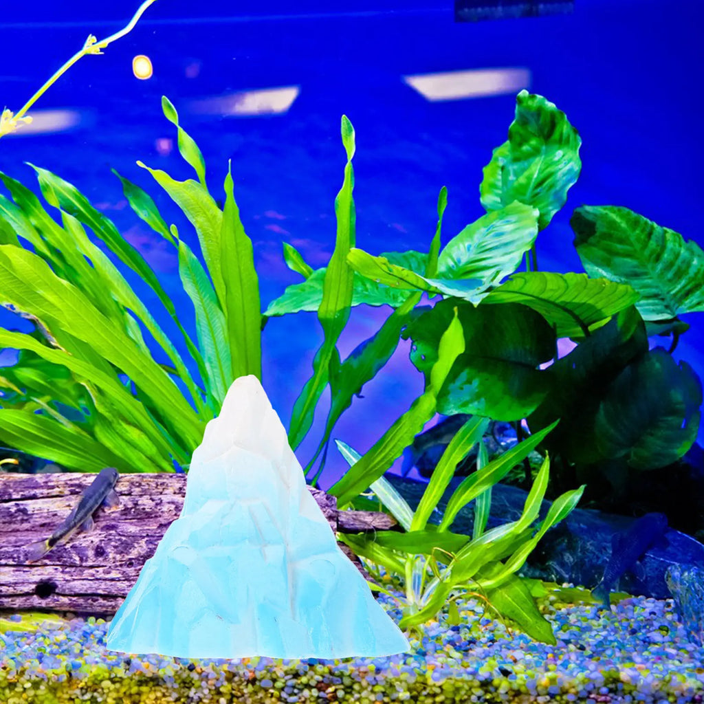 Aquarium Ice Mountains Lightweight Wear Resistant Simulation Floeberg