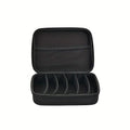 6 7 Compartment Adjustable Glasses Storage Box Portable Organizer