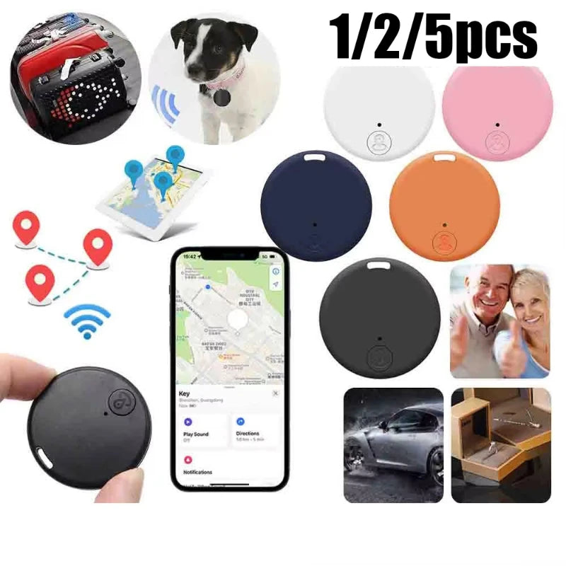Bluetooth Key Finder Smart Tracker – Anti-Lost Device 1/2/5 Pack