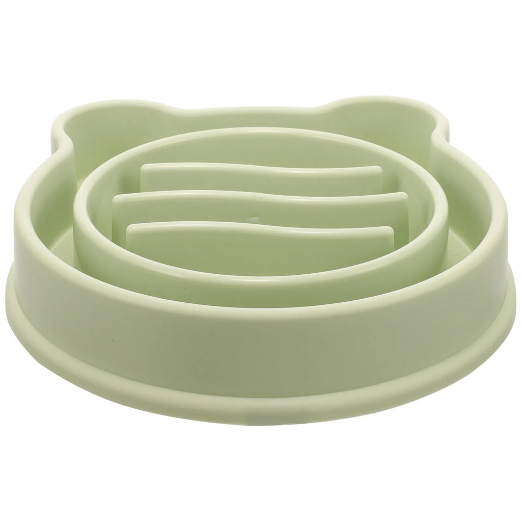 Dog Slow Feeder Bowl Pet Eating Reusable PP Material Sturdy Design