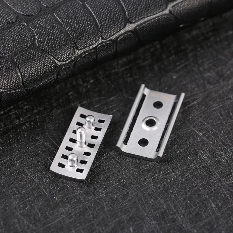 YAQI Knight-Helmet Safety Razor Head – Chrome Zinc Alloy Safety Razor Head Zpaxo