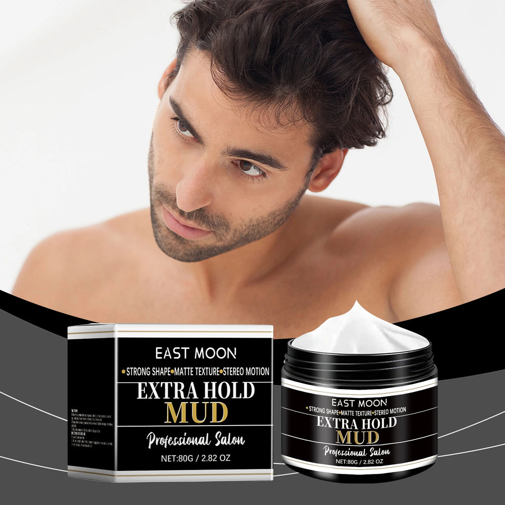 Keratin Hair Styling Cream Strong Hold Reduce Curly Matte Finished Keep Smoothing Non Sticky Improve Frizz Men Hair Shaping Gel Zpaxo