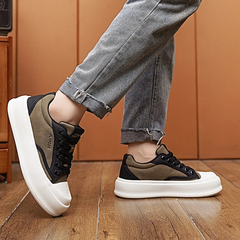 Luxury Trainer Shoes Men's Casual Sneakers Breathable Race Running