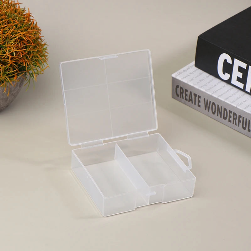 One-pack Transparent AA Battery Plastic Storage Divider Equipment Zpaxo