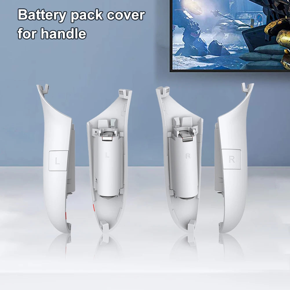 Rechargeable Battery Cover Controller Grips Meta Quest 3S 3 VR Headset