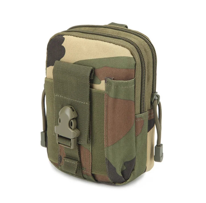 Molle Pouch Belt Waist Men Small Pocket Survival Tool Bag Running Zpaxo Jungle Camo