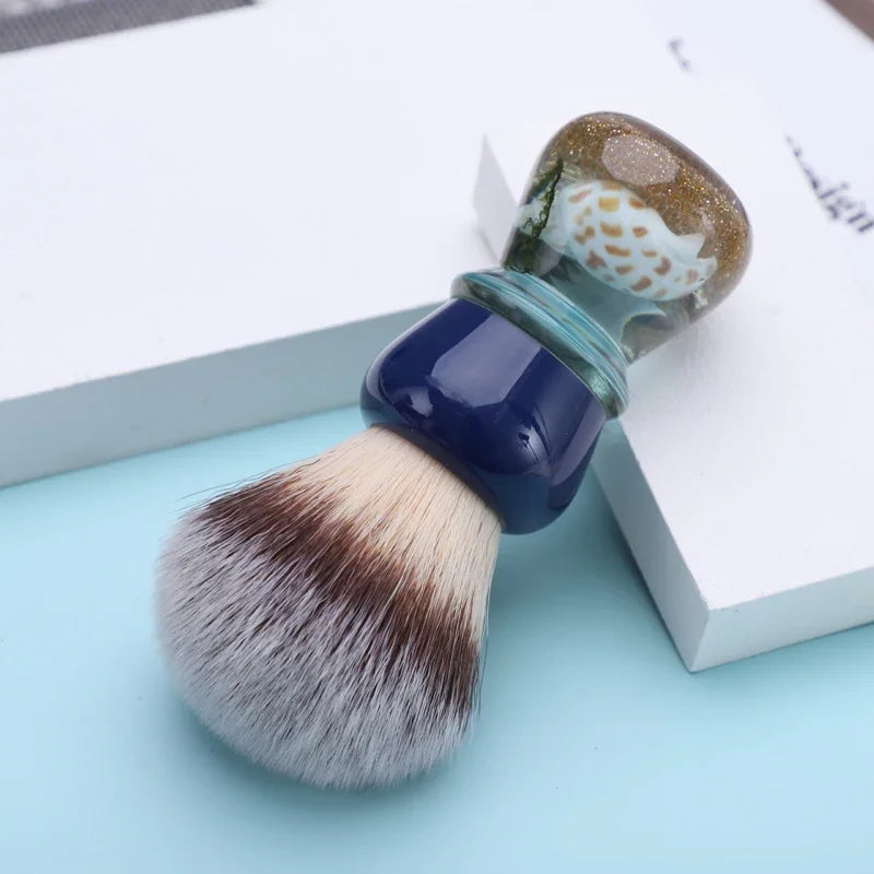 Yaqi 24MM Atlantis Synthetic Hair Shaving Brush For Mens Portable Travel High Quality Face Cleaning Shaving Brush Tool Zpaxo
