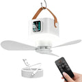 Rechargeable Ceiling Fan Remote Control 3600mAh LED Light Gazebo