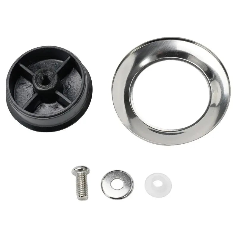 2pcs Black Stainless Steel Lid Knob 5mm-12mm Universal Replacement Carrying Handle for Glass Lid Kitchen Cookware Fixing Accesso Zpaxo
