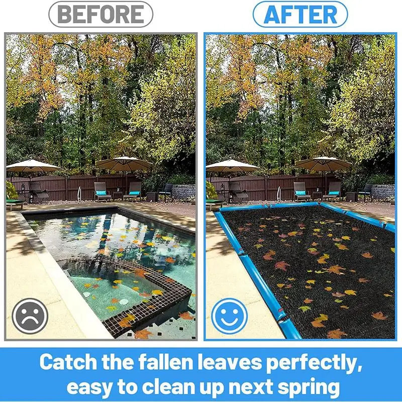 Pool Leaf Net Cover Leaf Netting For Inground And Above Ground 5x10m Rectangle Pools Fine Mesh Cover Catching Leaves Sunshade Zpaxo