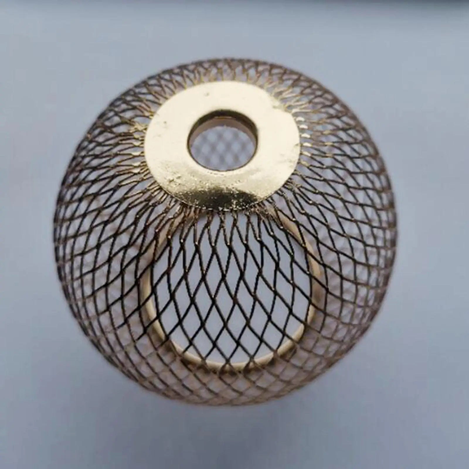 Iron Wire Lampshade Weave Retro Style Lighting Fixtures Cover Chandelier Lampshade for Cafe Bedroom Bar Restaurant Farmhouse Zpaxo