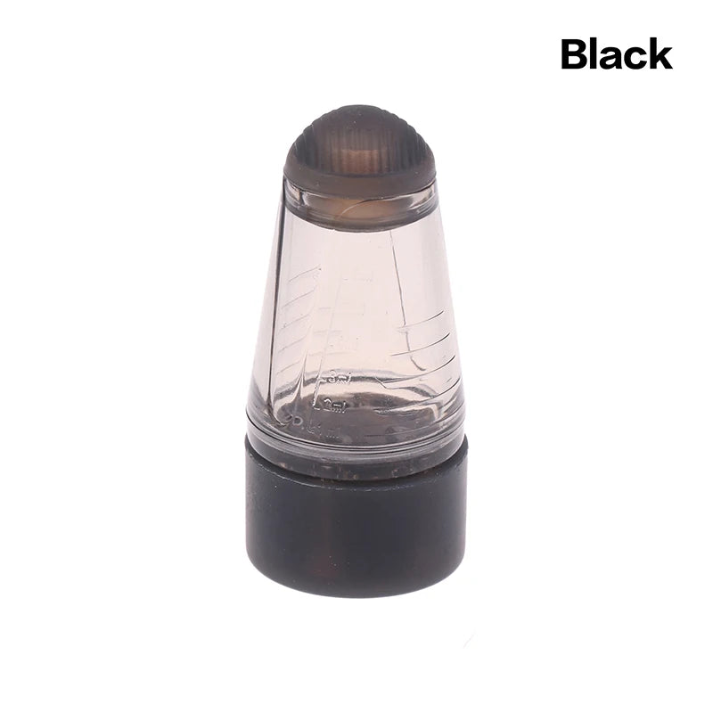 Scalp Applicator Liquid Comb Essential Oil Guiding Massager Mini Zpaxo Black