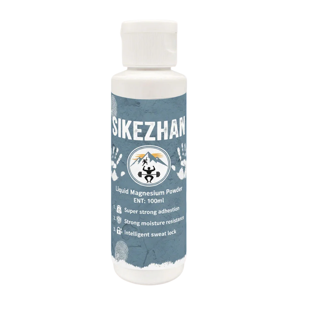 SIKEZHAN Liquid Chalk Non-Slip Magnesium Powder for Rock Climbing Powerlifting Bodybuilding Long Lasting Strong Grip Zpaxo 100ml
