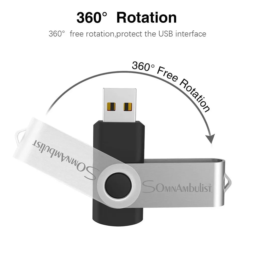 SomnAmbulist Pen Drive 32GB 64GB 128GB High Speed USB2.0 for PC Mobile Mini Pen Drive 16GB 32GB USB Flash Drive 64GB 8GB 4GB Zpaxo