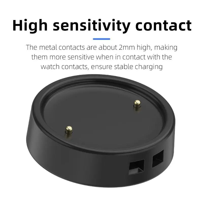 652F Power Adapter Dock Bracket Base for Active 2/GTR3/GTS3/GTR4/GTS4 Smartwatch Charging Station Platform Zpaxo