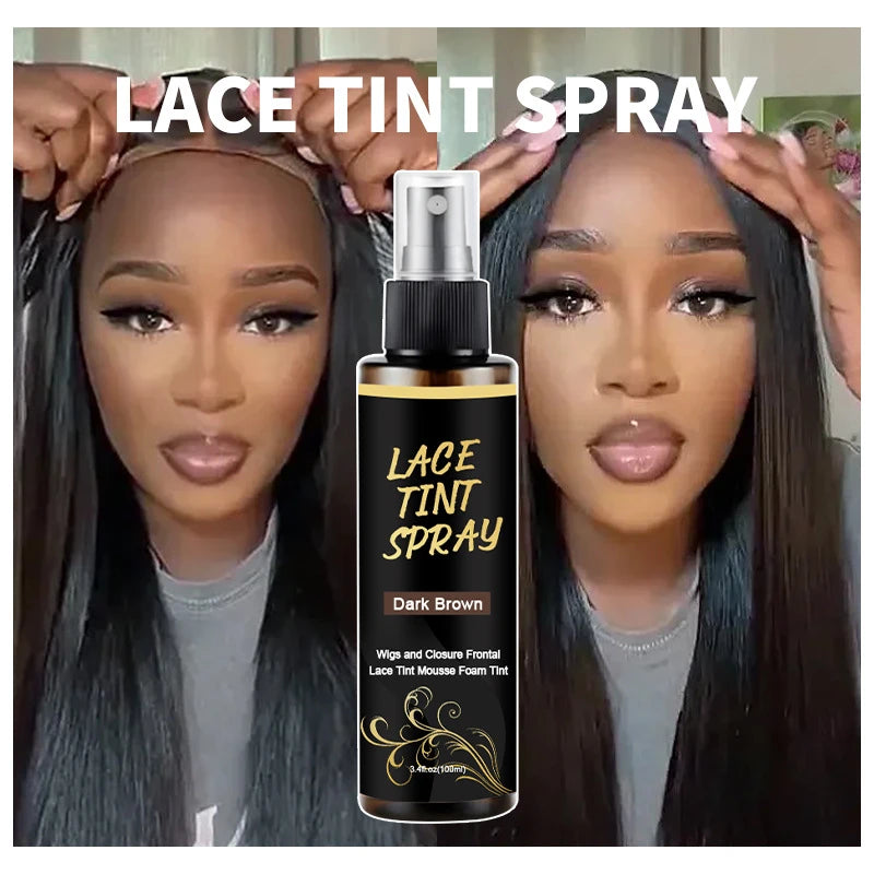Lace Melting Spray Holding Tint Wigs Glueless Natural Forming Hold Zpaxo