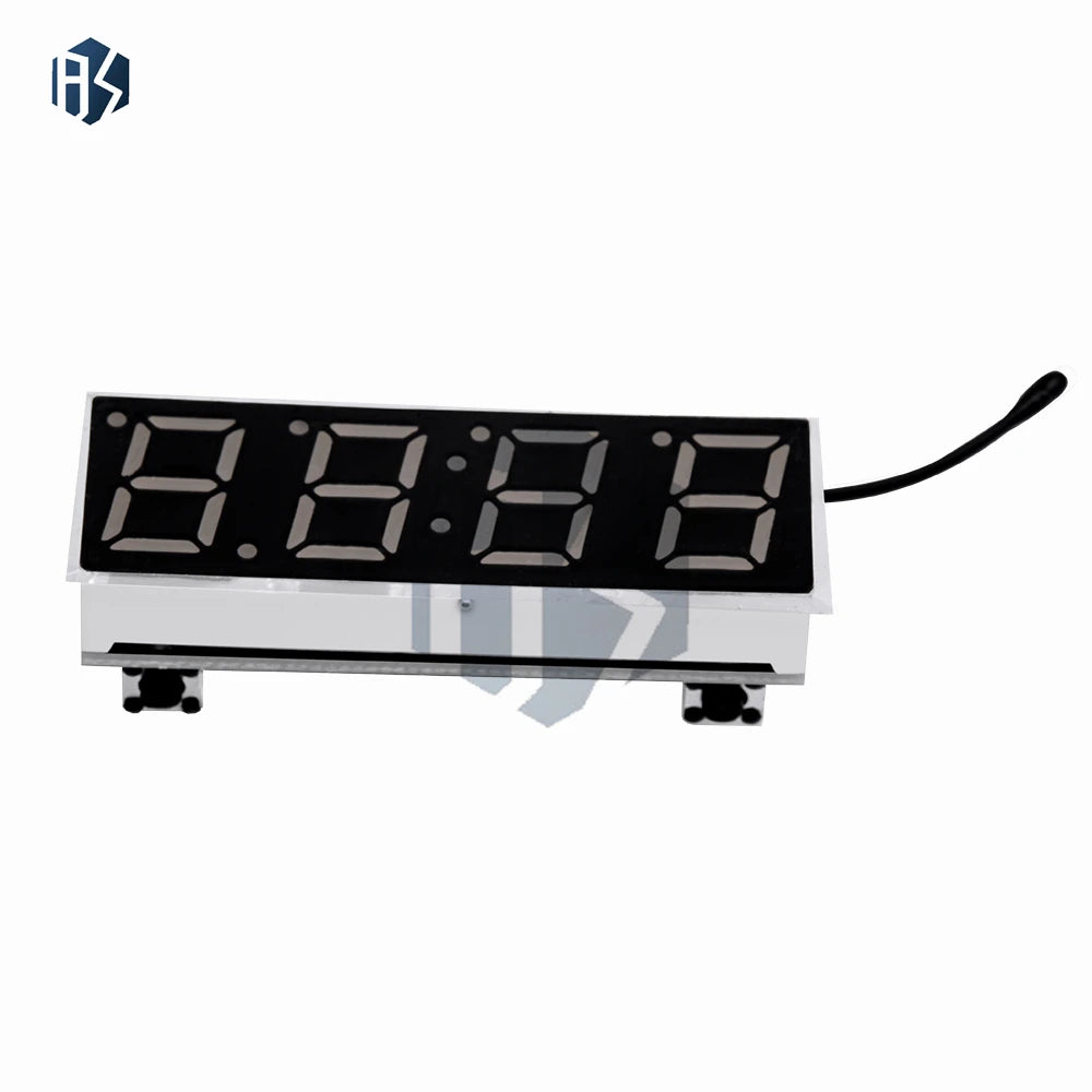 RX8025T 3-in-1 LED Display Module Digital Clock Thermometer Voltmeter Zpaxo