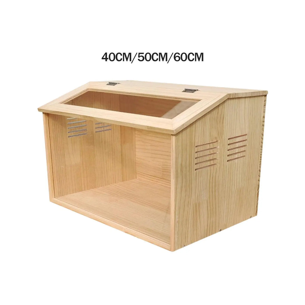 Chicks Brooder Box Hamster Villa Clear Versatile Supplies Pet Habitat House Sturdy Breeding Box Small Chicken Coop Quail Cage Zpaxo