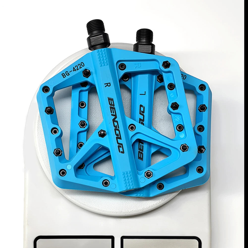 Bike Pedals Non-slip Bicycle Platform Wide Mountain Road