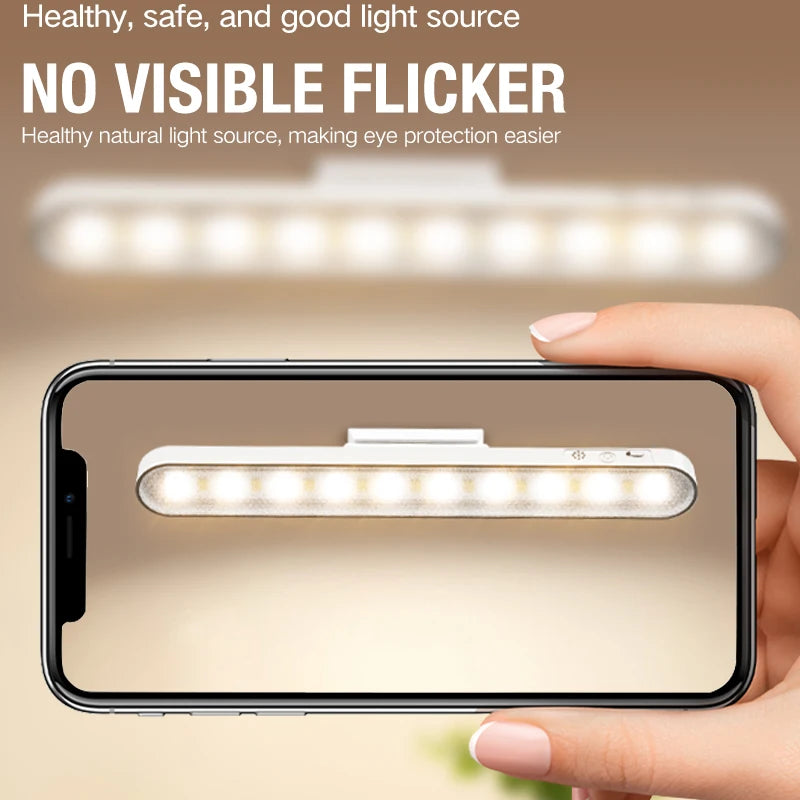 LED Study Desk Lamp Eye Protection Student Bedside Bedroom Vanity