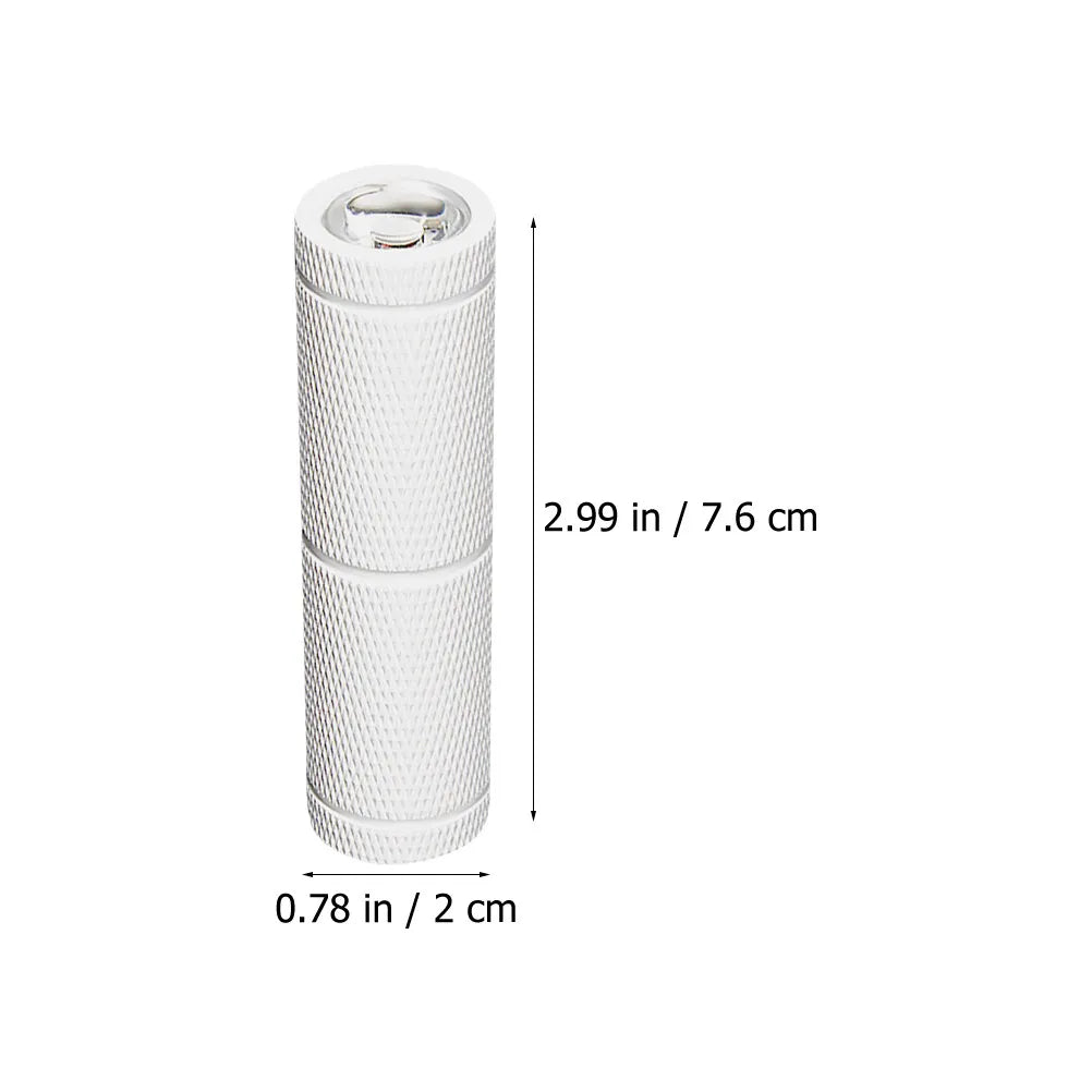 Portable Dog Walking Flashlight White Small Lightweight Leash Torch