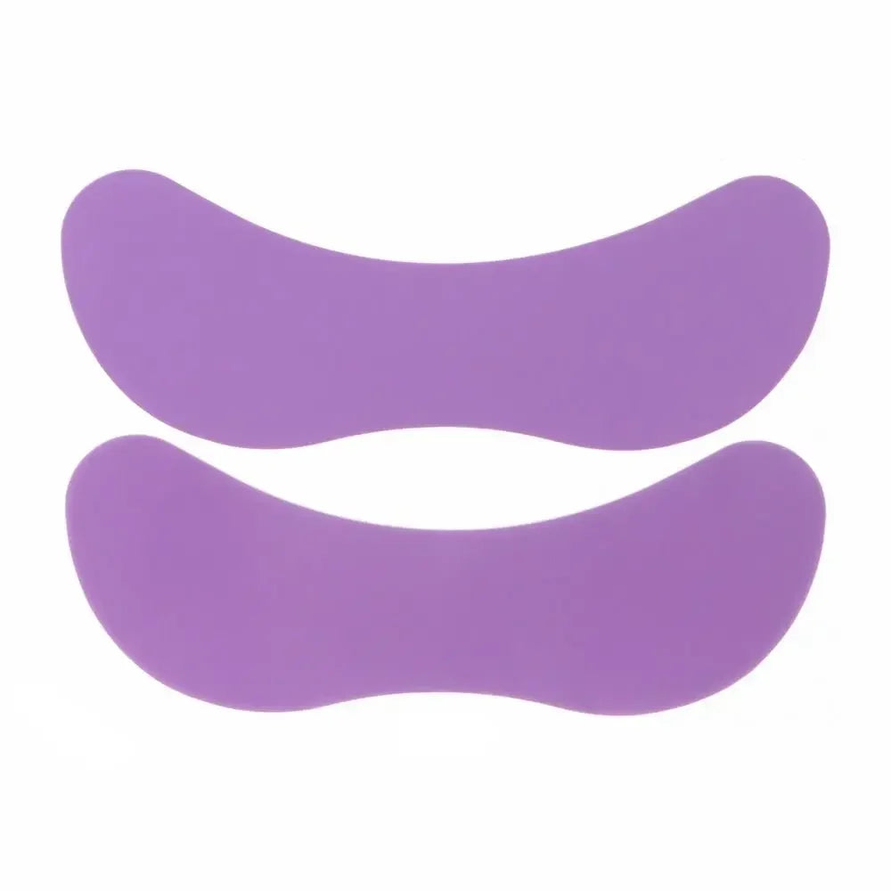 1Pair Reusable Eyelash Perm Silicone Eye Pads Lash Extension Under Eye Patches Sticky Eyelash Extension Patch Makeup Tools Zpaxo D01-1pair