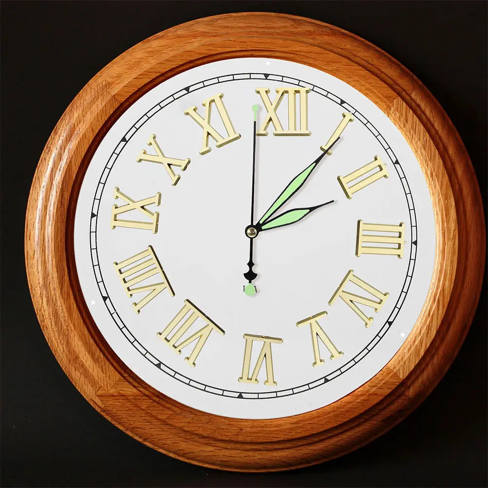2Sets Premium Electroplated Clock Numbers Roman Numeral Making DIY